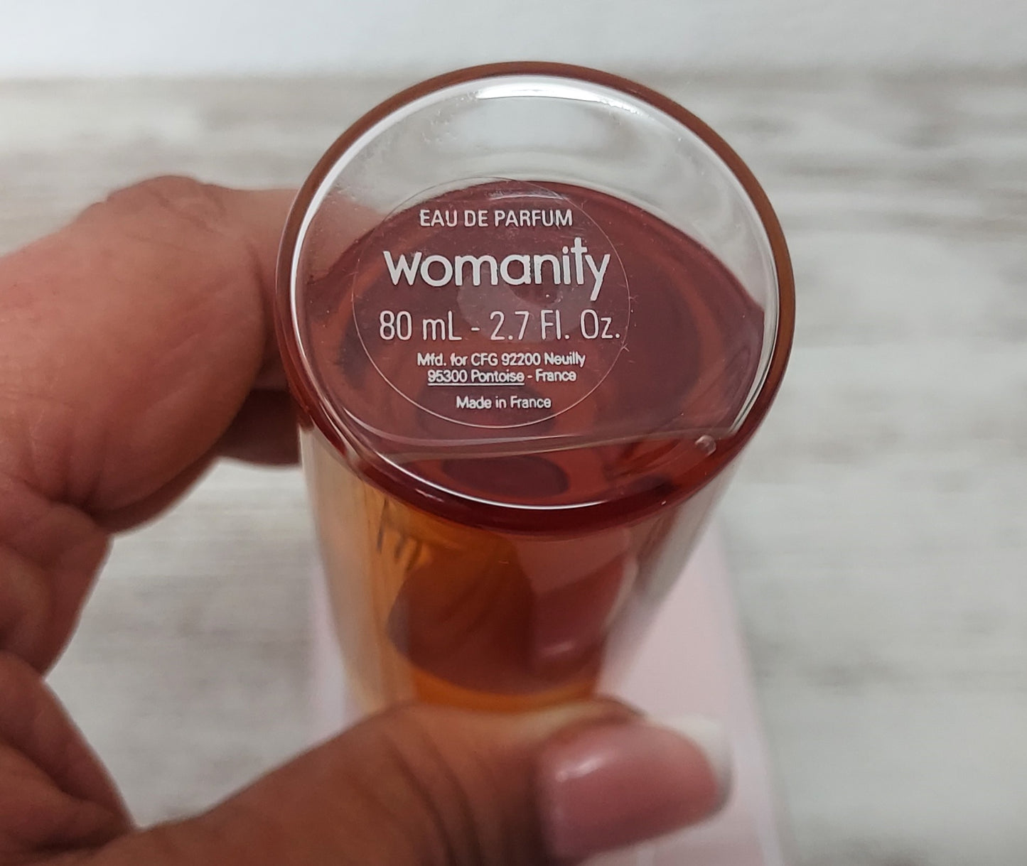 Womanity Thierry Mugler EDP (eau de parfum) 80ml. Eco Refill Bottle.