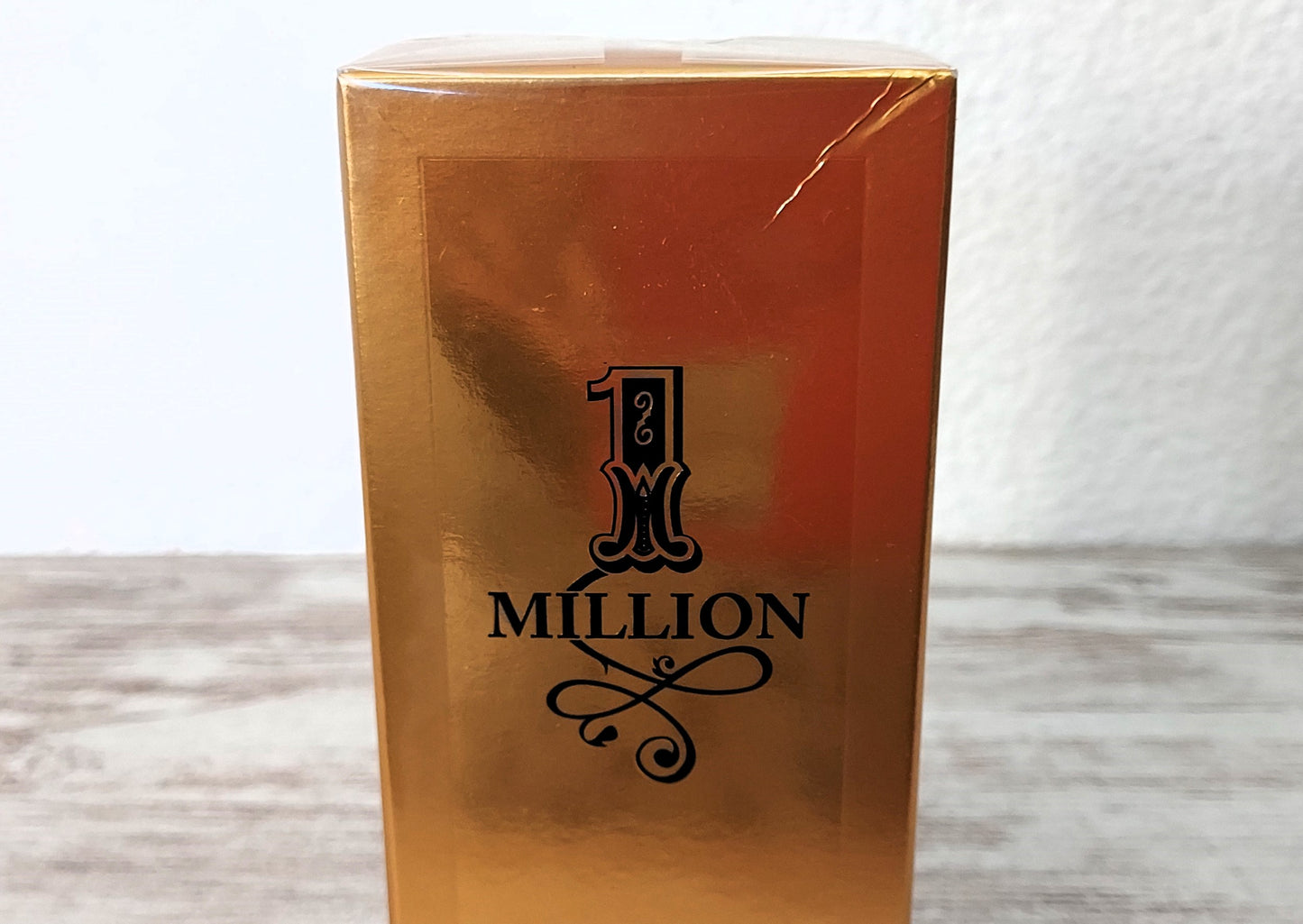 1 Million Paco Rabanne EDT (eau de toilette) 100ml. discontinued packaging.