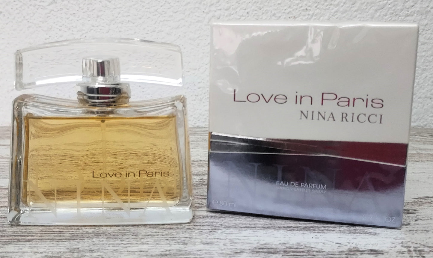 Love in Paris Nina Ricci EDP (eau de parfum) 80ml. Discontinued vintage.