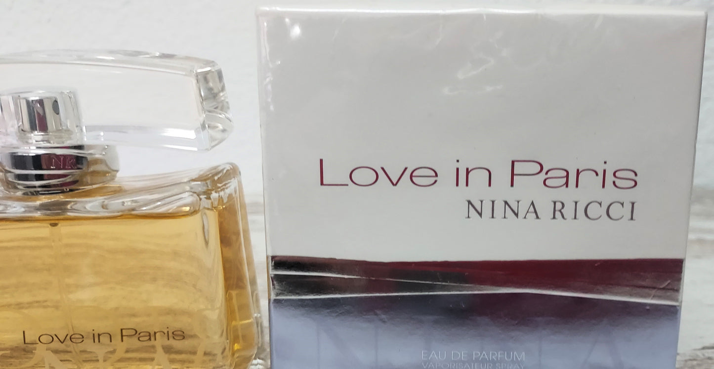 Love in Paris Nina Ricci EDP (eau de parfum) 80ml. Discontinued vintage.