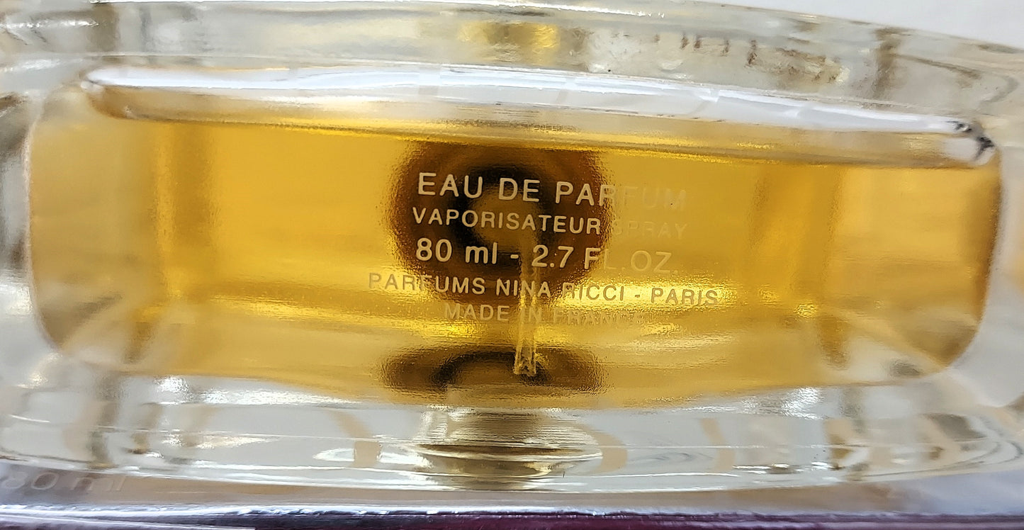 Love in Paris Nina Ricci EDP (eau de parfum) 80ml. Discontinued vintage.