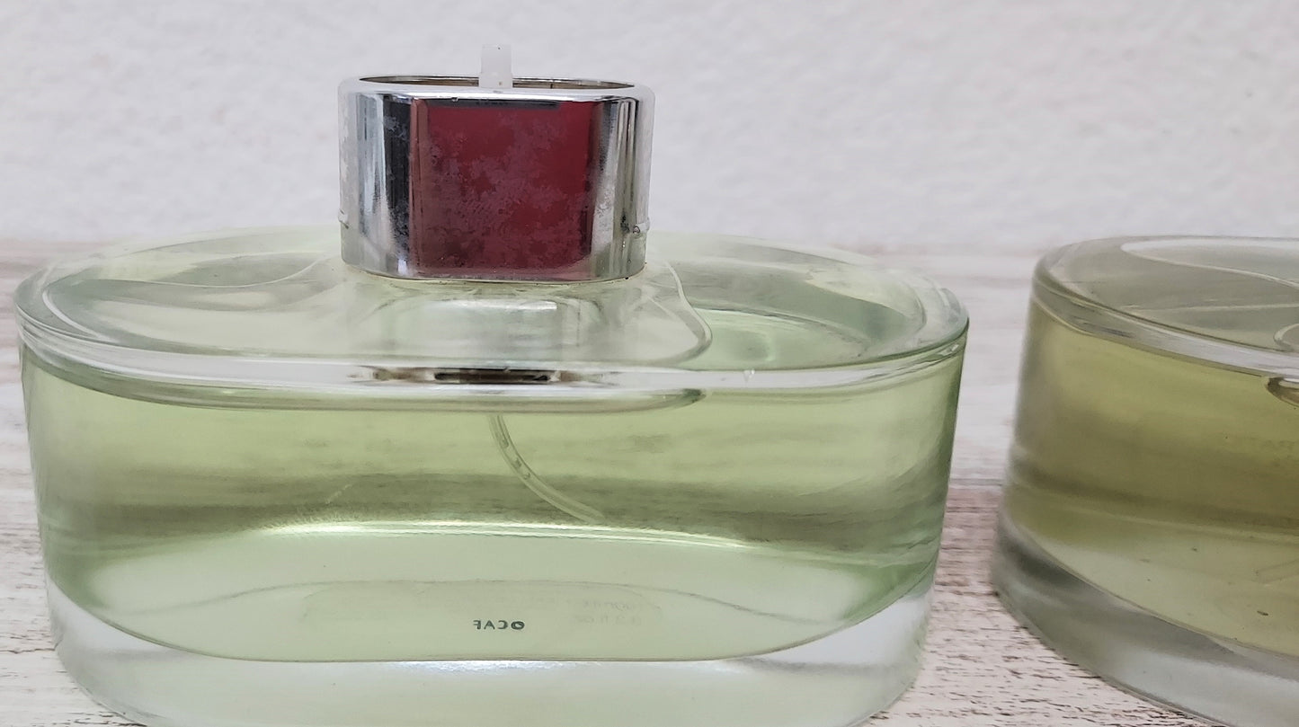 Must de Cartier pour Homme EDT, 2 bottles of 100 ml (total 200 ml). A broken sprayer.