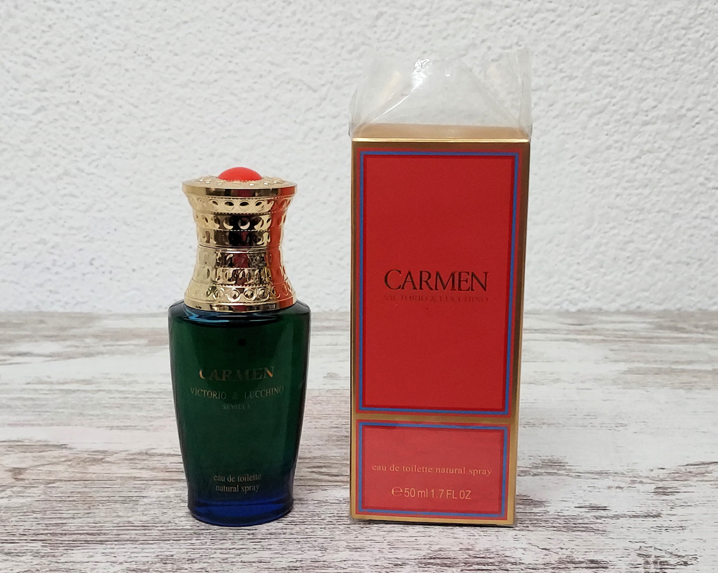 Carmen Victorio & Lucchino EDT (eau de toilette) 50ml. Disconbtinued vintage.