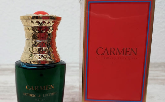 Carmen Victorio & Lucchino EDT (eau de toilette) 50ml. Disconbtinued vintage.