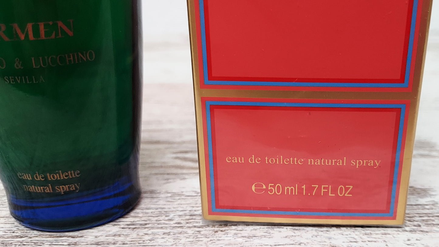 Carmen Victorio & Lucchino EDT (eau de toilette) 50ml. Disconbtinued vintage.