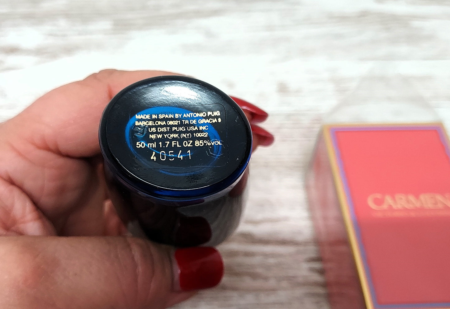 Carmen Victorio & Lucchino EDT (eau de toilette) 50ml. Disconbtinued vintage.