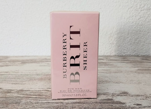 Burberry Brit Sheer EDT (eau de toilette) 50ml. Discontinued.