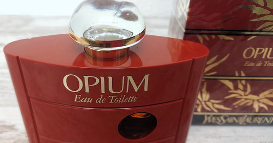 Opium YSL, Yves Saint Laurent EDT (eau de toilette SPLASH) 60ml. Vintage 80's.