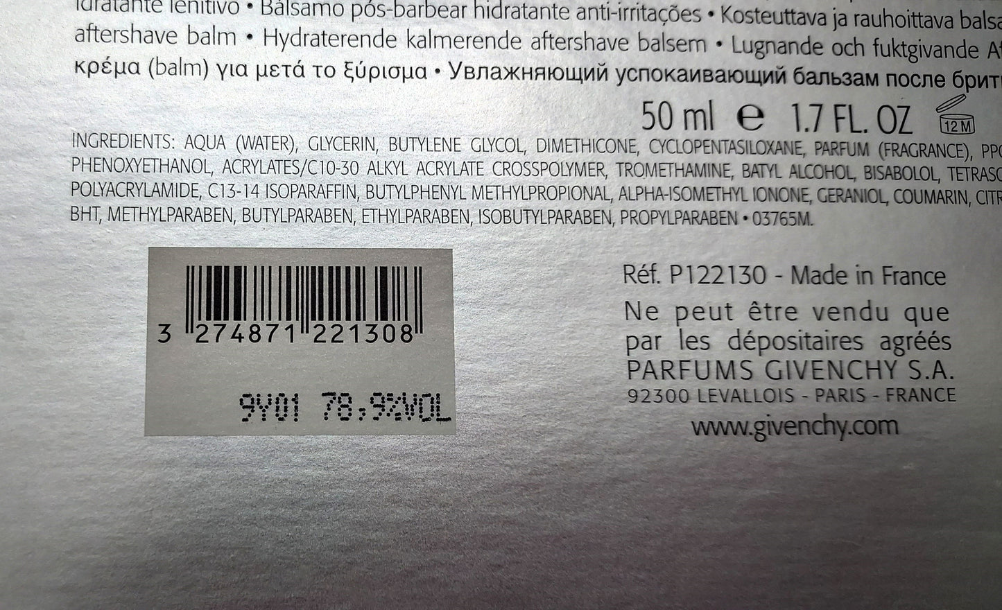 Pi Neo Givenchy EDT 100ml + After Shave 50ml + Shower Gel 50ml. Discontinued.