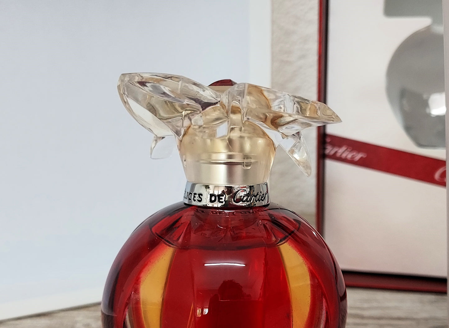 Delices de Cartier EDT (eau de toilette) 50ml + Body Lotion 100ml. Discontinued.