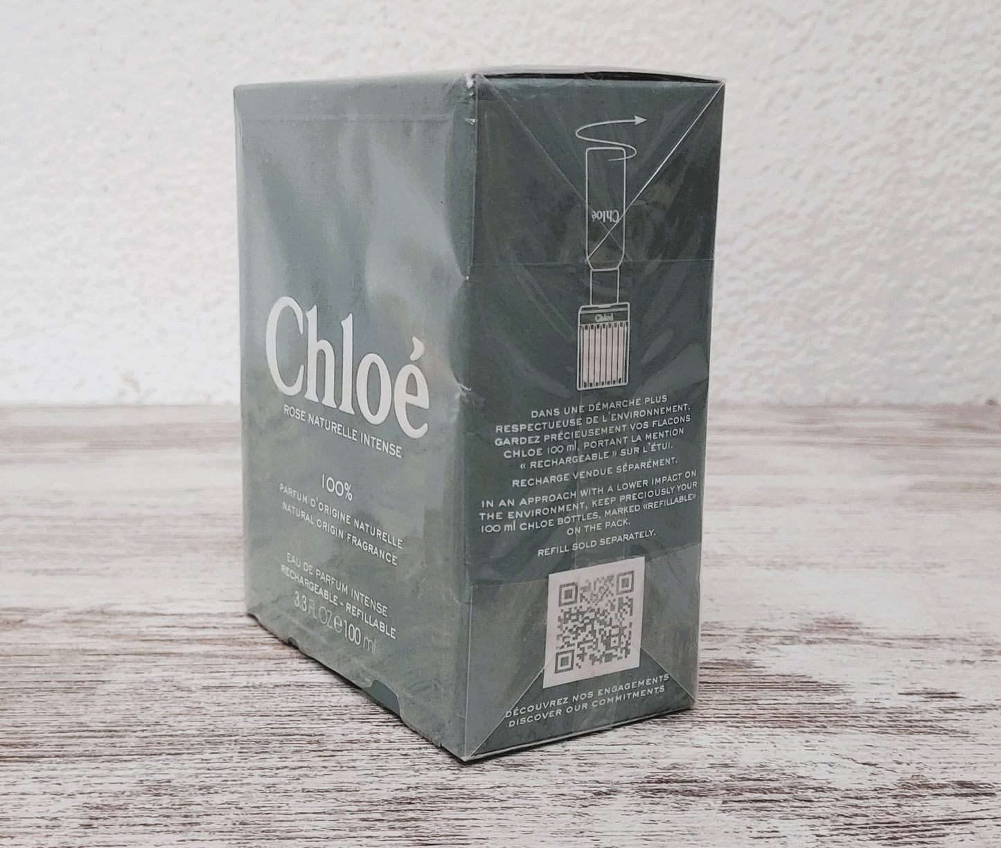 Rose Naturelle Intense Chloe EDP (eau de parfum) 100ml. Refillable.