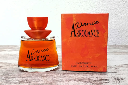 Dance Arrogance Schiaparelli B. Pikenz EDT (eau de toilette) 50ml. Vintage 90's.