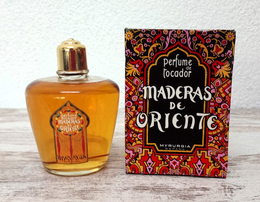 Maderas de Oriente Myrurgia Perfume de tocador 1/4 L / 250ml. Vintage rare.