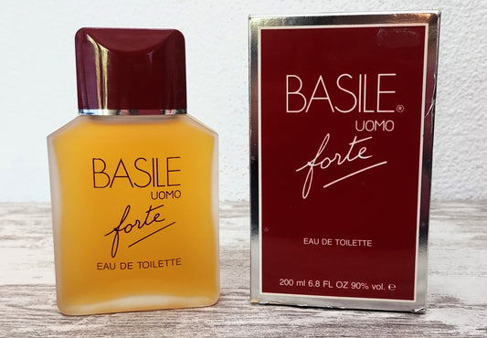 Basile Uomo Forte EDT (eau de toilette SPLASH) 200ml. Vintage extremely rare.