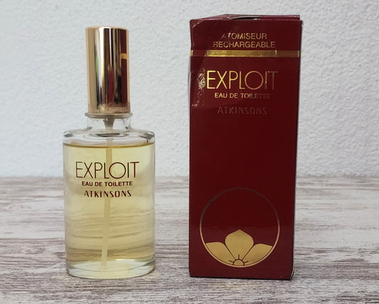 Exploit Atkinsons EDT (eau de toilette) 55ml. Discontinued vintage.