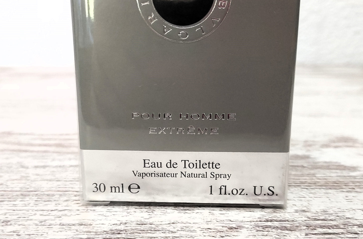 Bvlgari pour Homme Extreme EDT 30ml. BATCH CODE: 10E37C1 (2014). Discontinued.