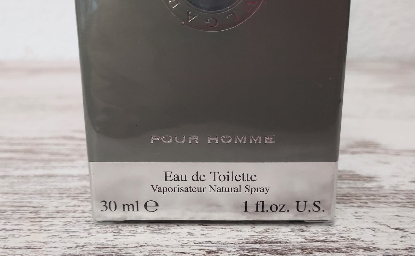 Bvlgari pour Homme EDT (eau de toilette) 30ml. BATCH CODE: 10D98D1 (2013). Discontinued.