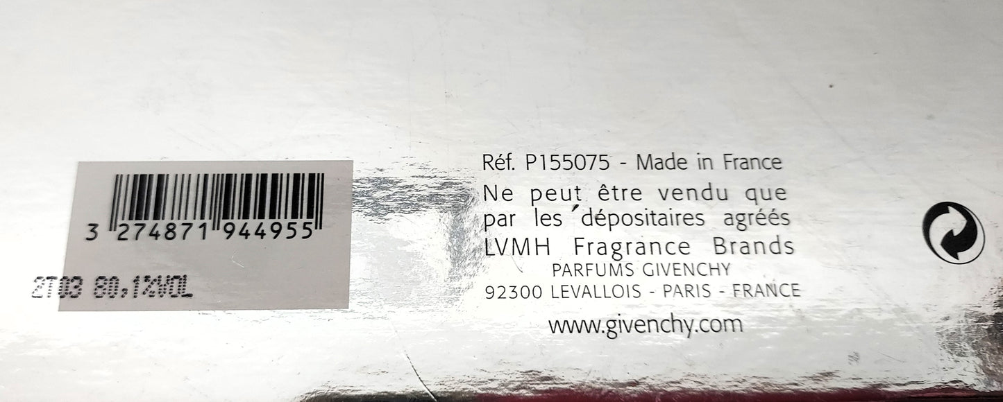 Givenchy Play Sport EDT (eau de toilette) 50ml + Shower Gel 75ml. Discontinued.