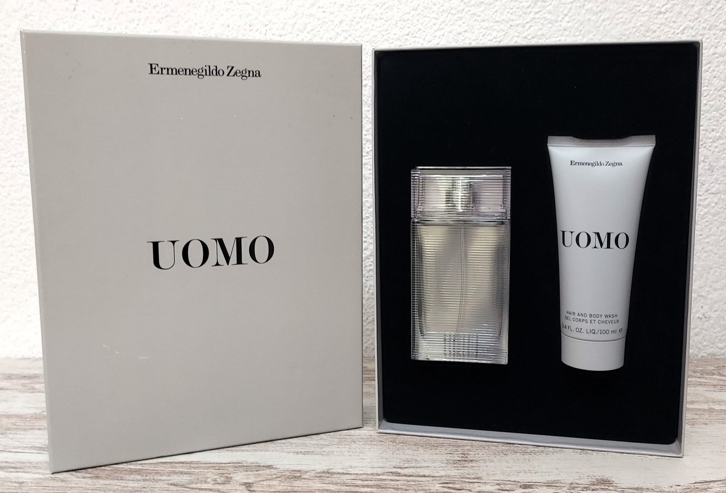 Zegna Uomo Ermenegildo Zegna EDT 50ml + Hair and Body Wash 100ml. Discontinued.
