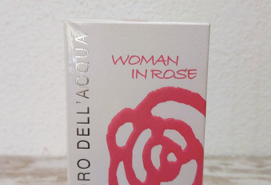 Woman in Rose Alessandro Dell'Acqua EDT (eau de toilette) 100ml. Discontinued vintage.