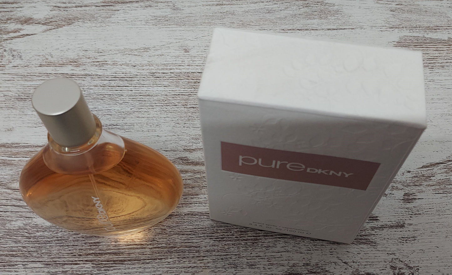 Pure DKNY a Drop of Vanilla Donna Karan Scent Spray 100ml. Discontinued.
