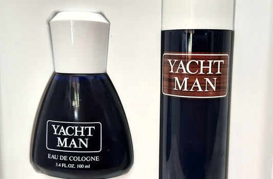 Yacht Man Mas Cosmetics EDC eau de cologne Spray) 100ml + Deo Spray 250ml. Rare
