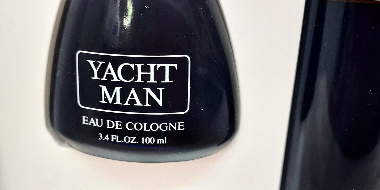 Yacht Man Mas Cosmetics EDC eau de cologne Spray) 100ml + Deo Spray 250ml. Rare