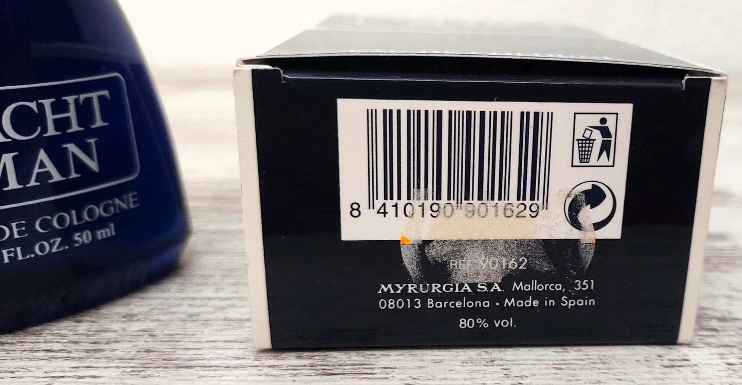 Yacht Man Mas Cosmetics EDC (eau de cologne SPLASH) 50ml. Discontinued vintage.