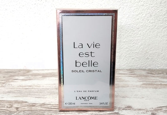 La Vie est Belle Soleil Cristal Lancome EDP (eau de parfum) 100ml. Discontinued.
