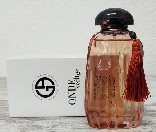Onde Vertige Armani EDP (eau de parfum) 100ml + Toiletry bag. Discontiued.