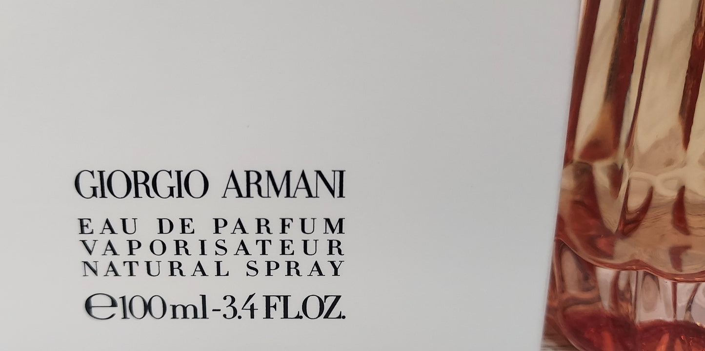 Onde Vertige Armani EDP (eau de parfum) 100ml + Toiletry bag. Discontiued.