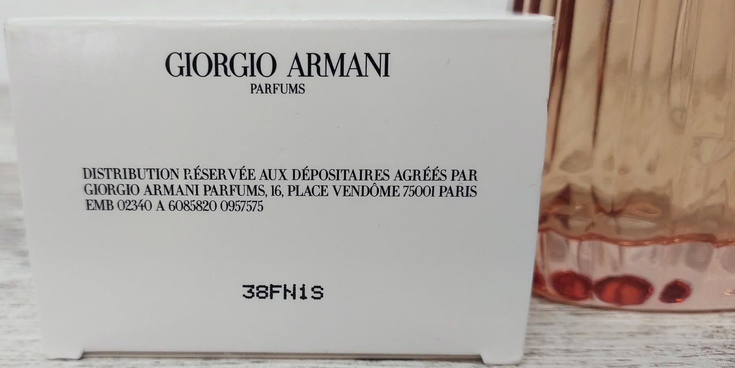 Onde Vertige Armani EDP (eau de parfum) 100ml + Toiletry bag. Discontiued.