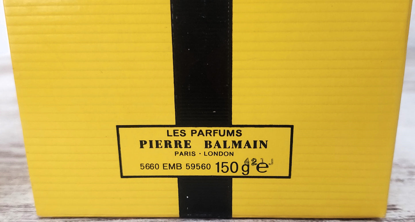 Monsieur Balmain EDT (eau de toilette SPLASH) 120 ml + Soap 150 g. Vintage.
