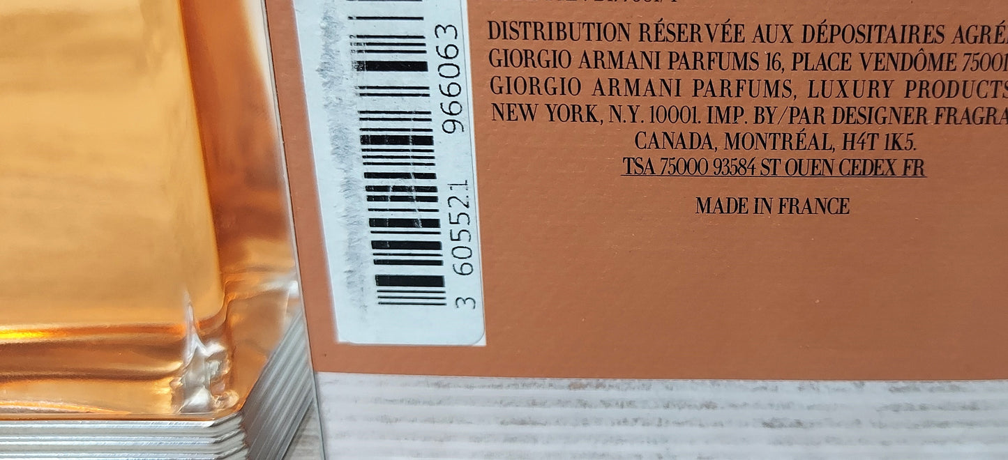 Armani pour Homme eau d'Aromes EDT (eau de toilette) 100 ml. Discontinued.