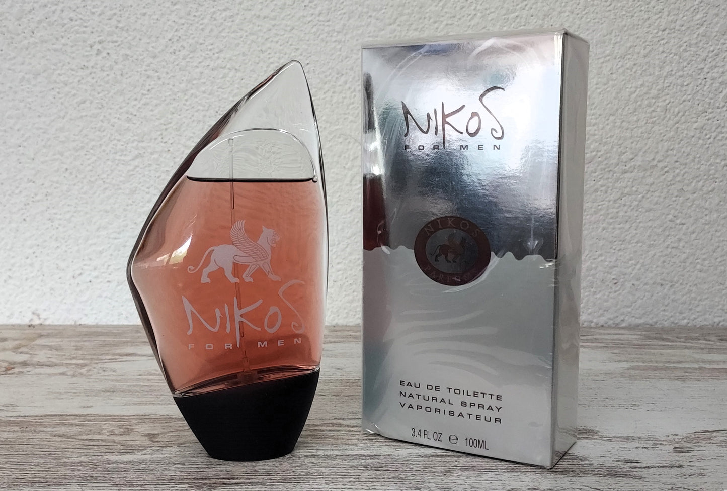 Nikos for Men EDT (eau de toilette) 100 ml. Discontinued vintage extremely rare.