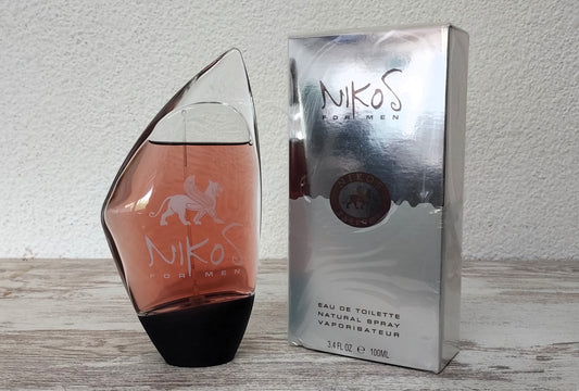Nikos for Men EDT (eau de toilette) 100 ml. Discontinued vintage extremely rare.