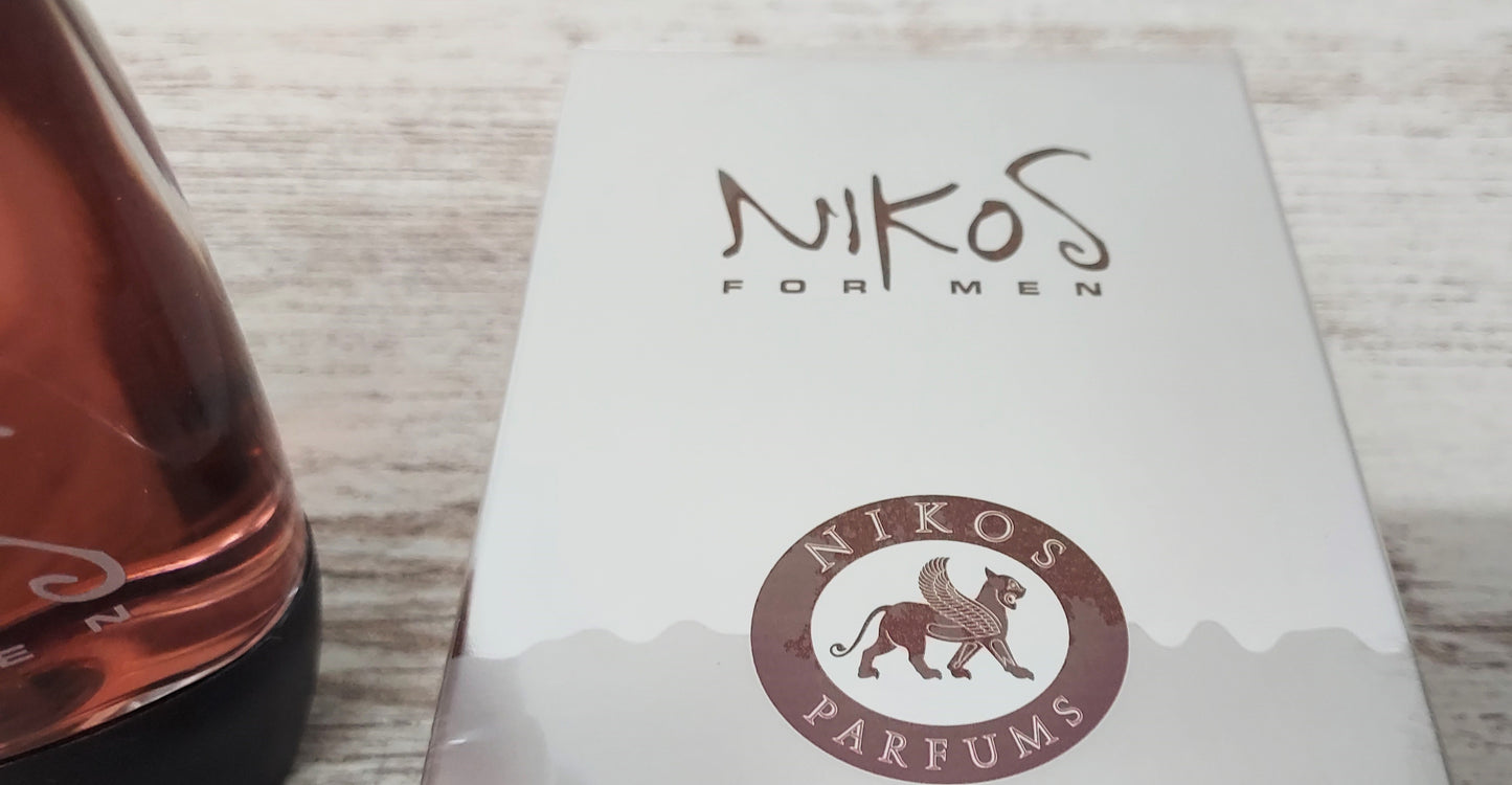 Nikos for Men EDT (eau de toilette) 100 ml. Discontinued vintage extremely rare.