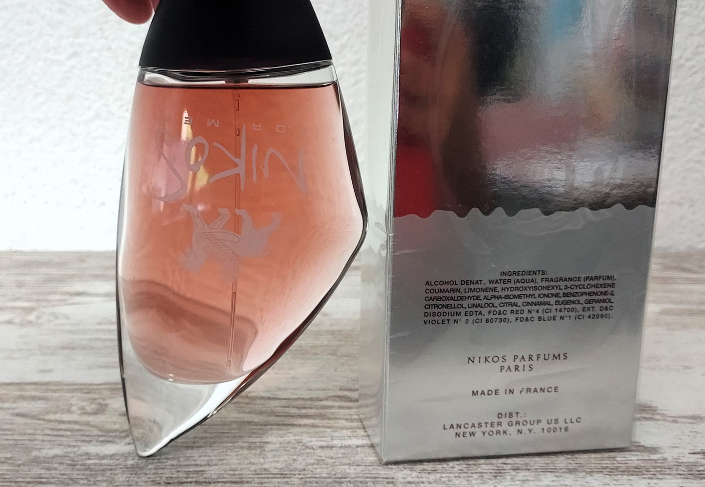 Nikos for Men EDT (eau de toilette) 100 ml. Discontinued vintage extremely rare.