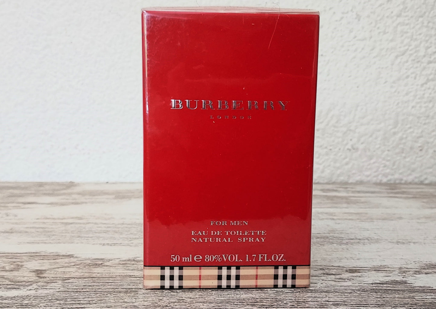 Burberry for Men EDT (eau de toilette) 50 ml. Discontinued vintage. Inter Parfums.