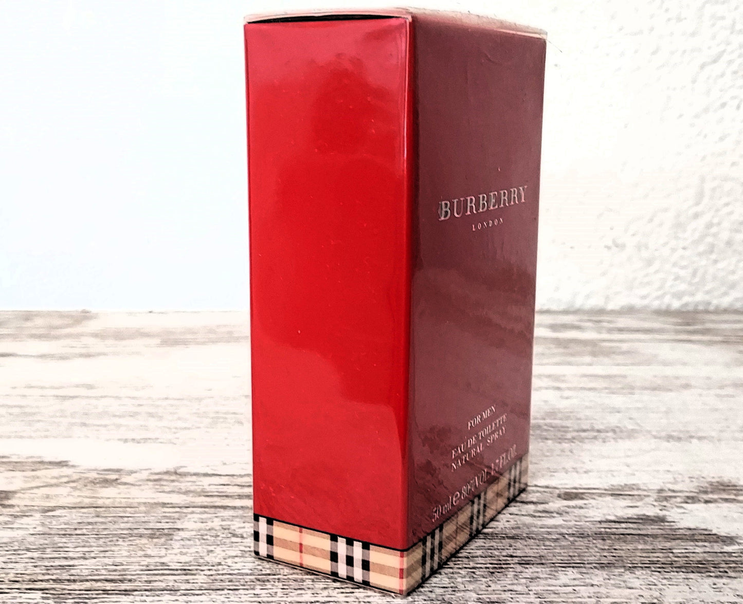 Burberry for Men EDT (eau de toilette) 50 ml. Discontinued vintage. Inter Parfums.