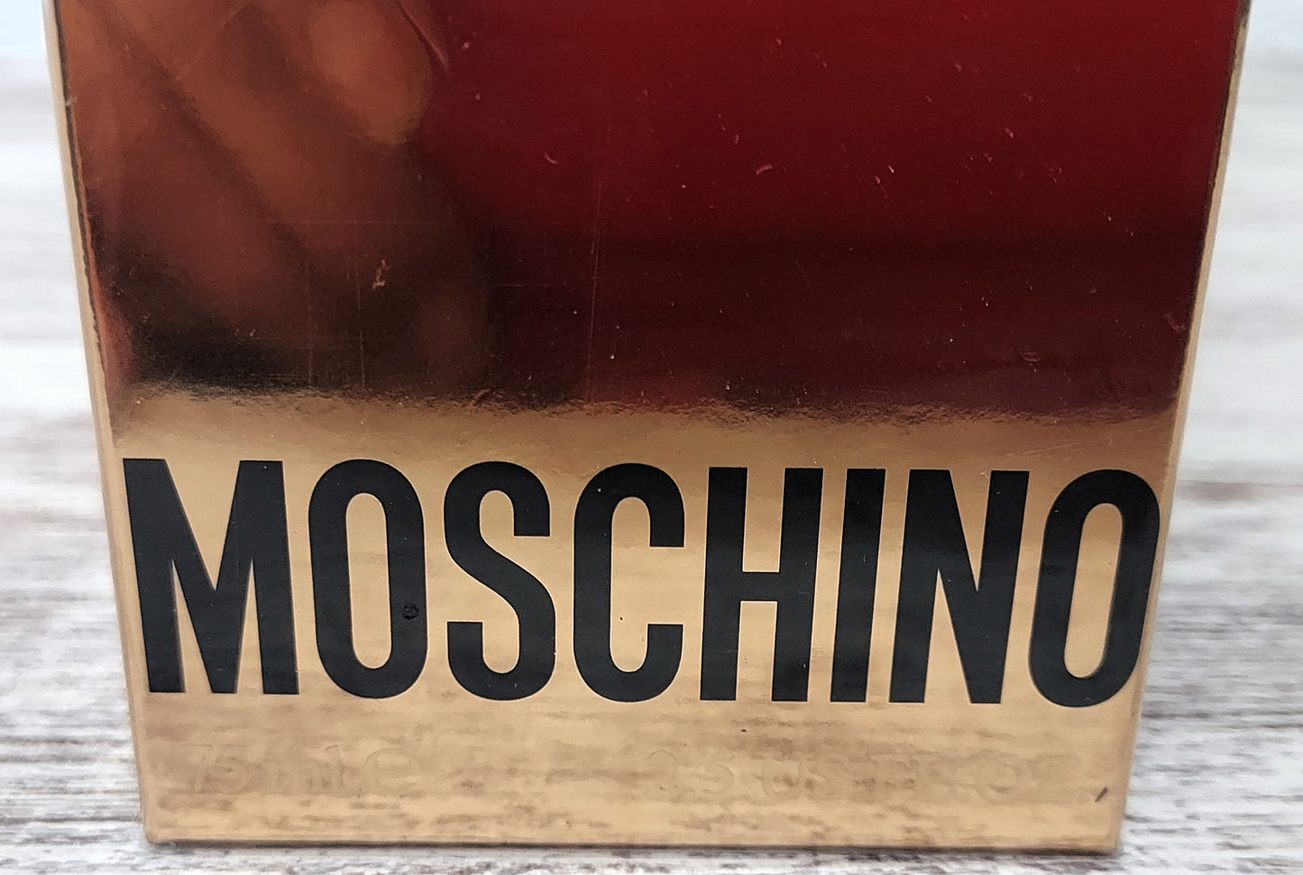 Moschino by Moschino EDT (eau de toilette) 75 ml. Discontinued vintage.
