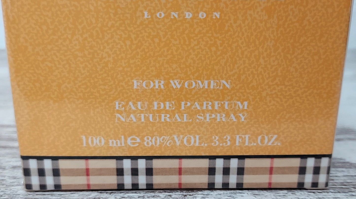 Burberry Weekend EDP (eau de parfum) 100 ml. Discontinued vintage formula.