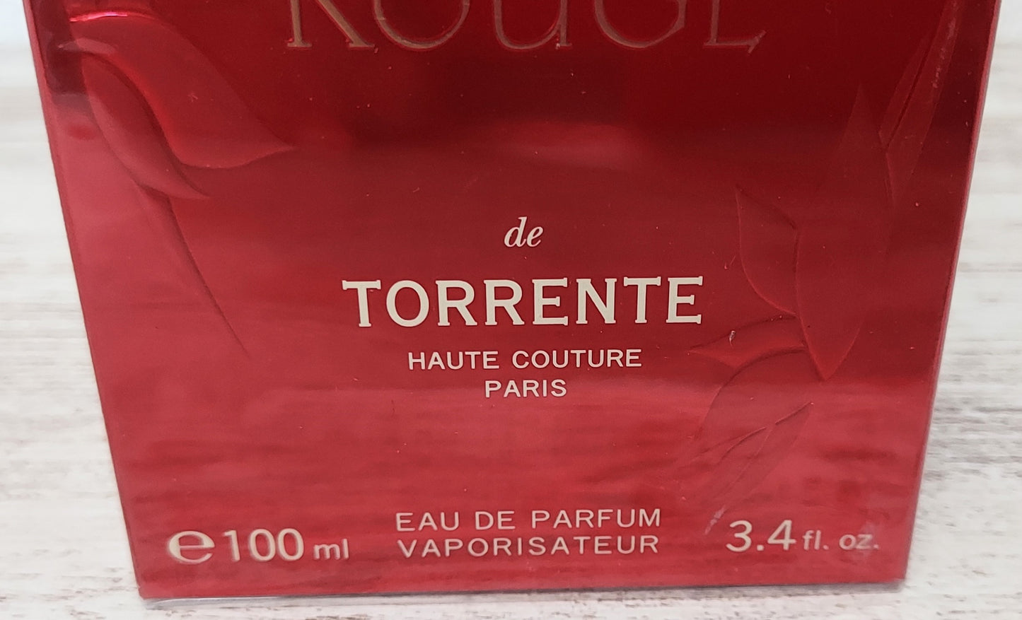 Torrente L'Or Rouge EDP (eau de parfum) 100 ml. Discontinued vintage.