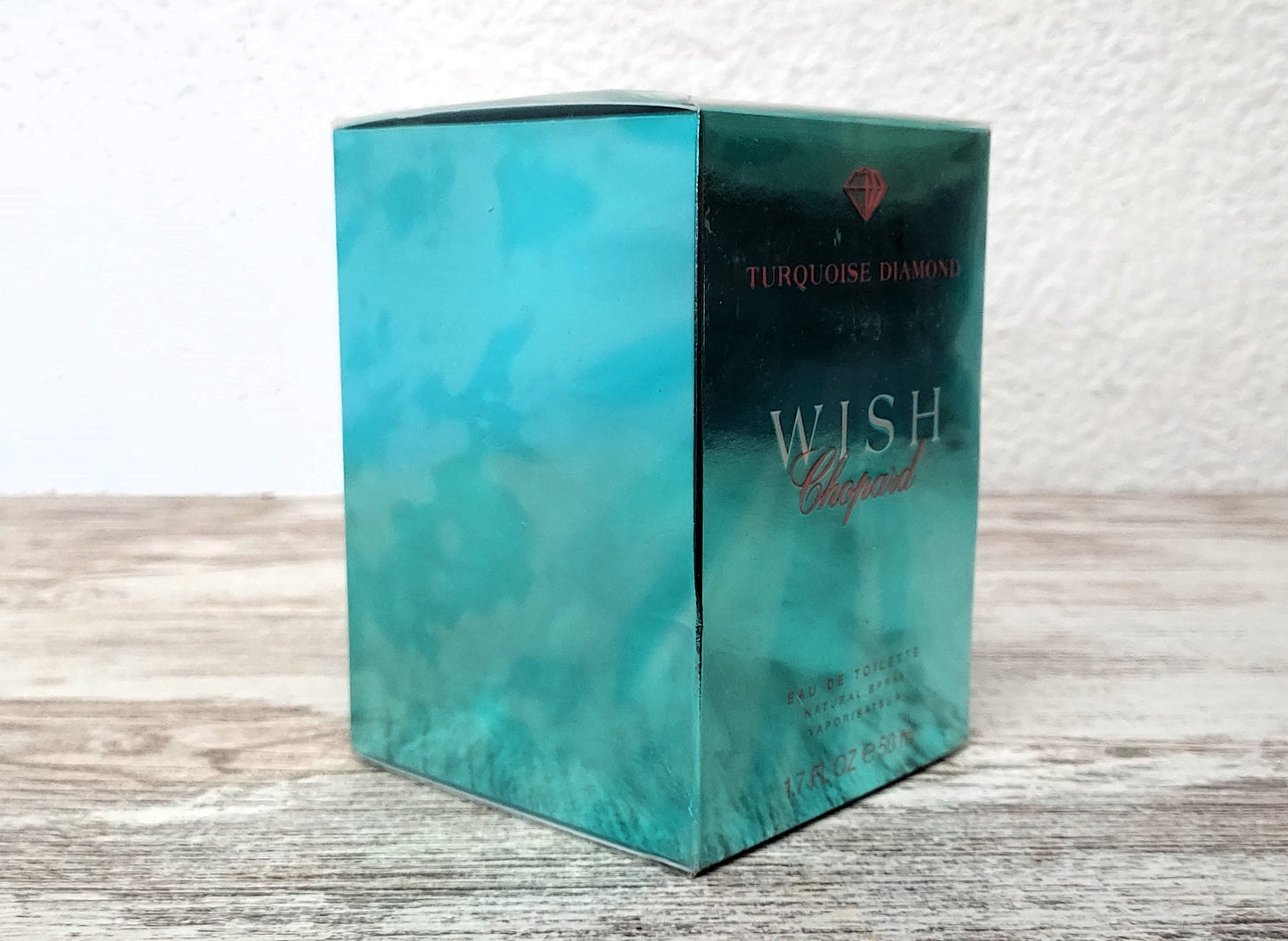 Wish Turquoise Diamonds Chopard EDT (eau de toilette) 50 ml. Discontinued vintage.