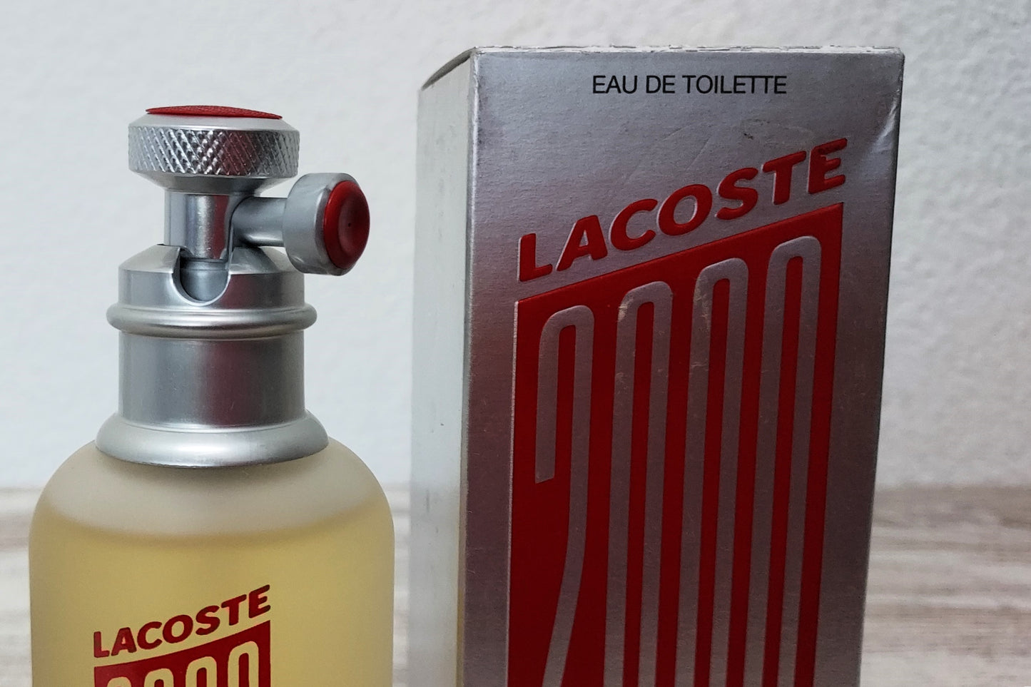 Lacoste 2000 EDT (eau de toilette) 75 ml. Discontinued vintage.
