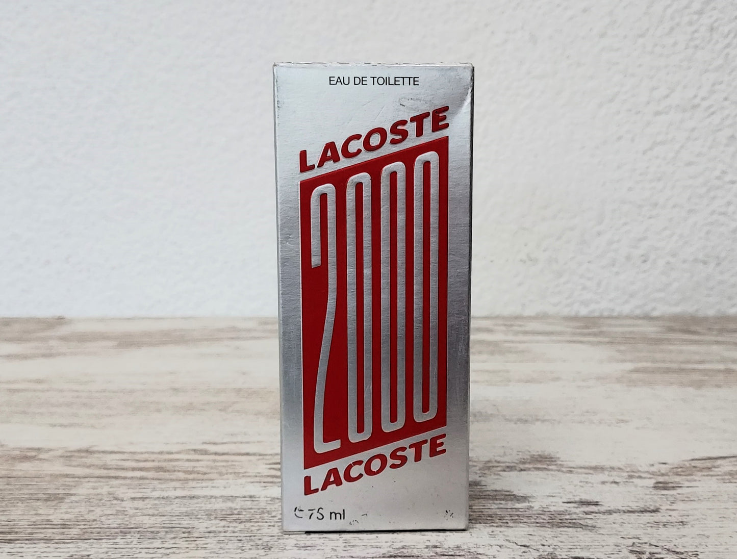 Lacoste 2000 EDT (eau de toilette) 75 ml. Discontinued vintage.