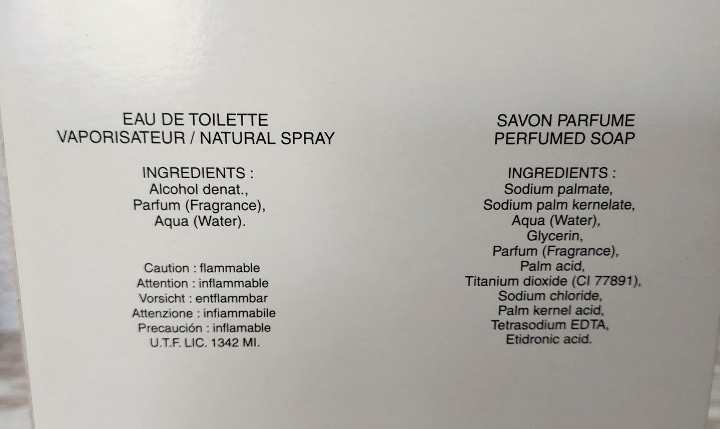 Scherrer pour Femme EDT (eau de toilette) 50 ml + Soap. Discontinued vintage formula.