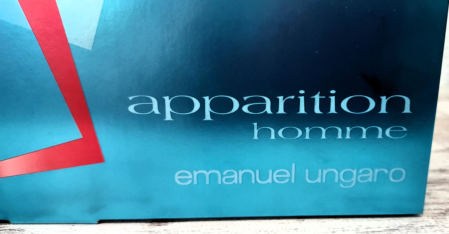 Apparition pour Homme Ungaro EDT (eau de toilette) 100 ml + After Shave 75 ml. Vintage.