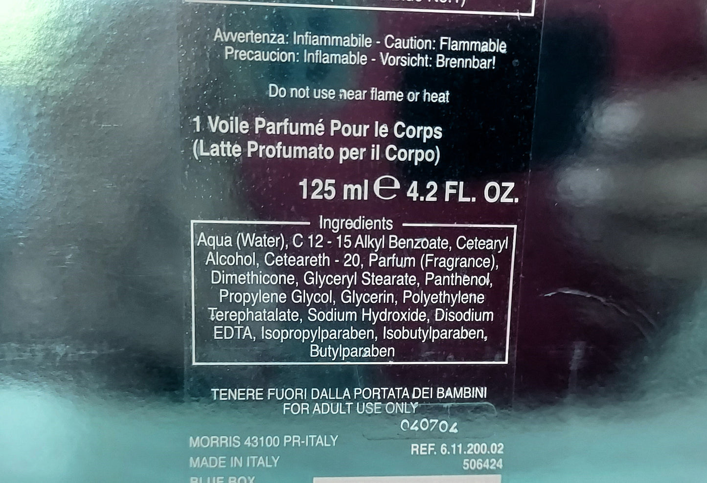 La Perla Blue EDT (eau de toilette) 50 ml + Body Lotion 125 ml. Vintage. Morris.