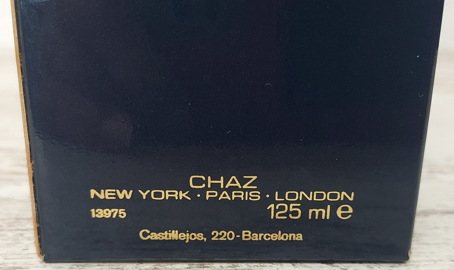 Chaz Revlon EDC (eau de cologne Splash) 125 ml. Discontinued vintage.